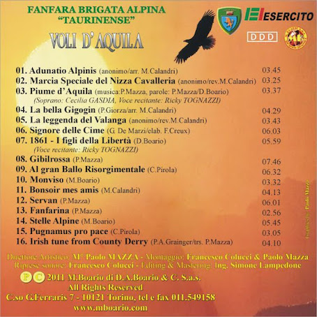 Fanfara Taurinense - Voli daquila Docet